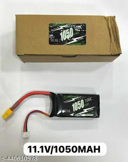 LIPO 11.1V 1050MAH 3S 1000C BATTERY