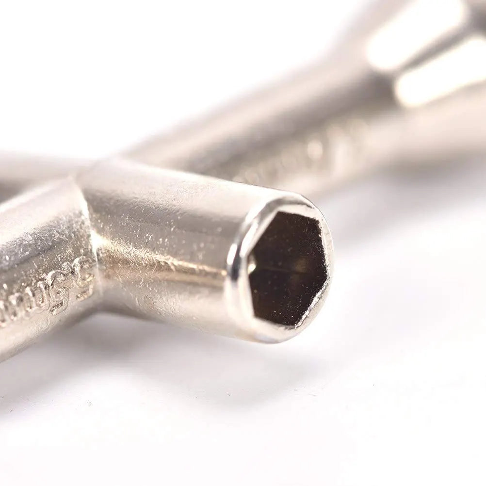 Hexagonal Mini Cross Wrench Sleeve Nut Tool for M2/M2.5/M3/M4 Hex Nut