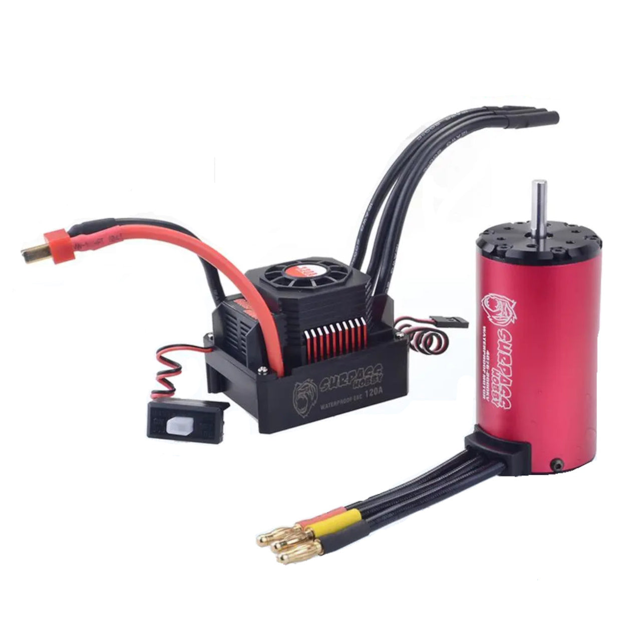 Surpass Hobby 4076 2250KV Brushless Motor + 150A ESC Waterproof IP65