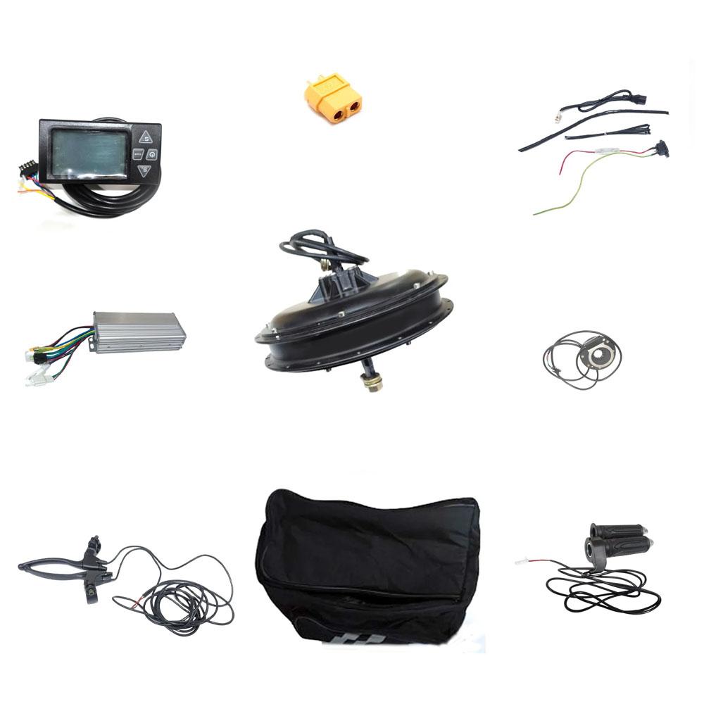 48V 750W Electric Cycle Rear Wheel Hub Motor DIY Conversion Kit