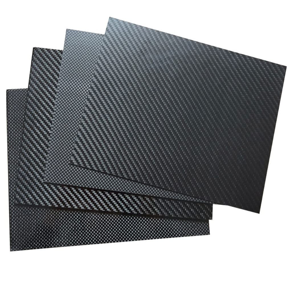 Carbon Fiber Sheet 0.3mm x 150mm x 150mm 3K