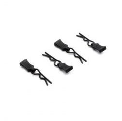 6mm Body Clip with Tabs (Pack of 4)