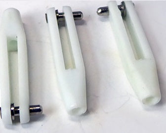 NYLON CLEVIS WITH METAL PIN PACK OF 10NOS