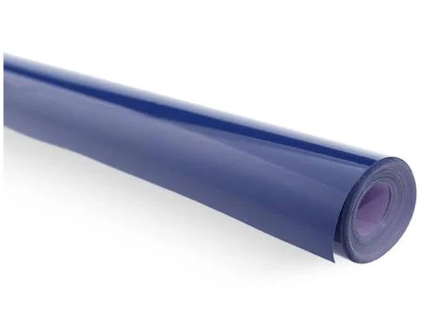 Solid Dark Blue Covering Film 1 Meter