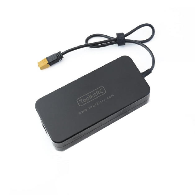 ToolkitRC ADP200 200W AC Power Adapter | 19.5V 10.3A | XT60 Output | RC LiPo Charger Power Supply