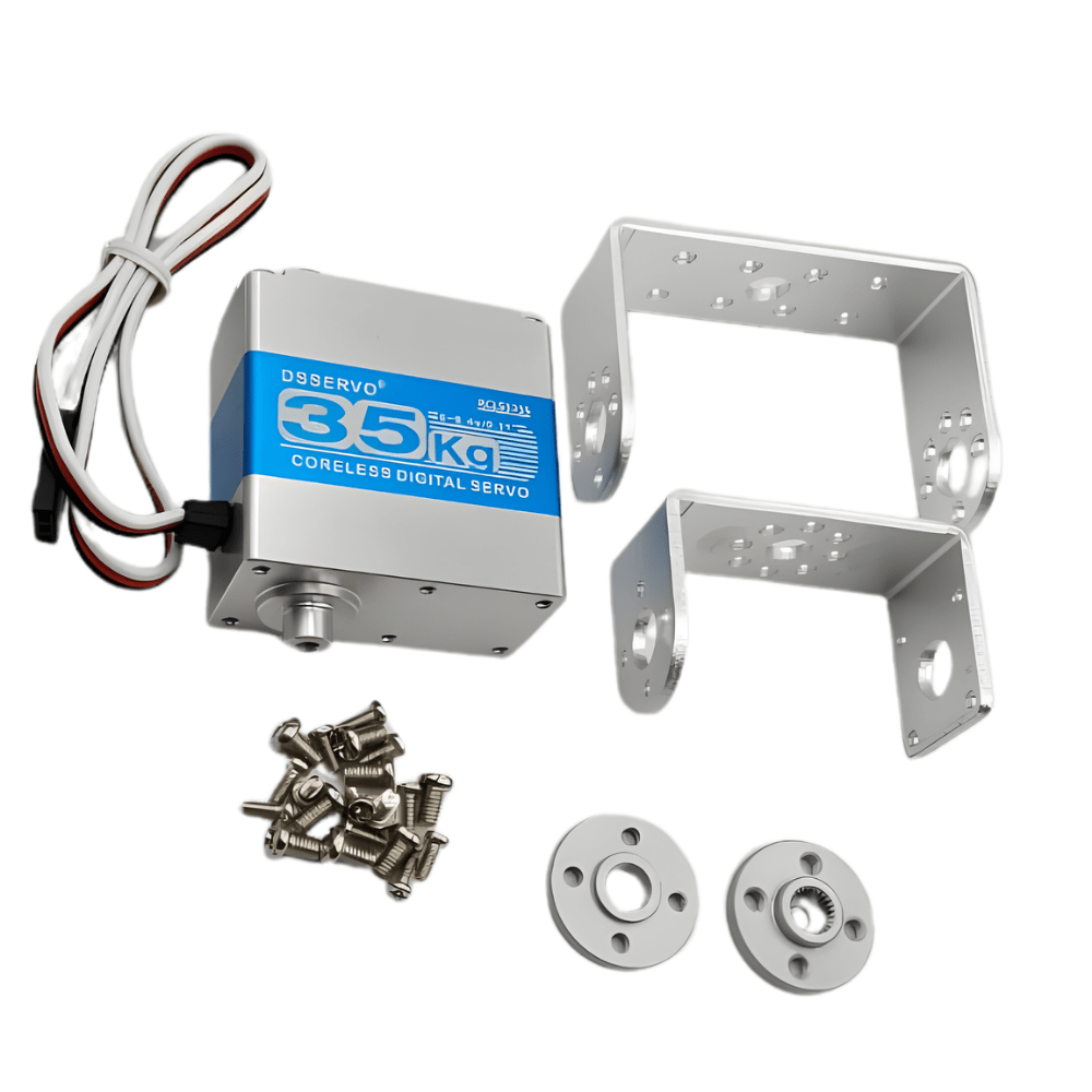 RCLS3335 Coreless Digital Servo Motor 35KG Dual Shaft 270 Degree Full Metal Gear HV