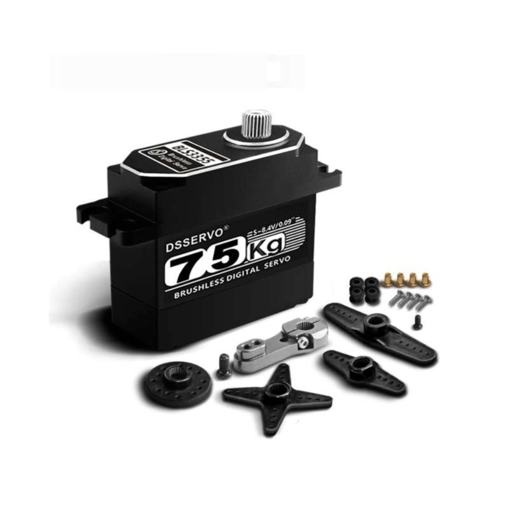 BLS3375 Brushless Digital Servo Motor 75KG 270 Degree Full Metal Gear 5~8.4V
