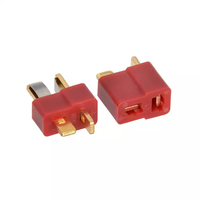 AMASS Deans Style Ultra Plug / T- Plug With Ribs (Pair) PACK OF 3PC