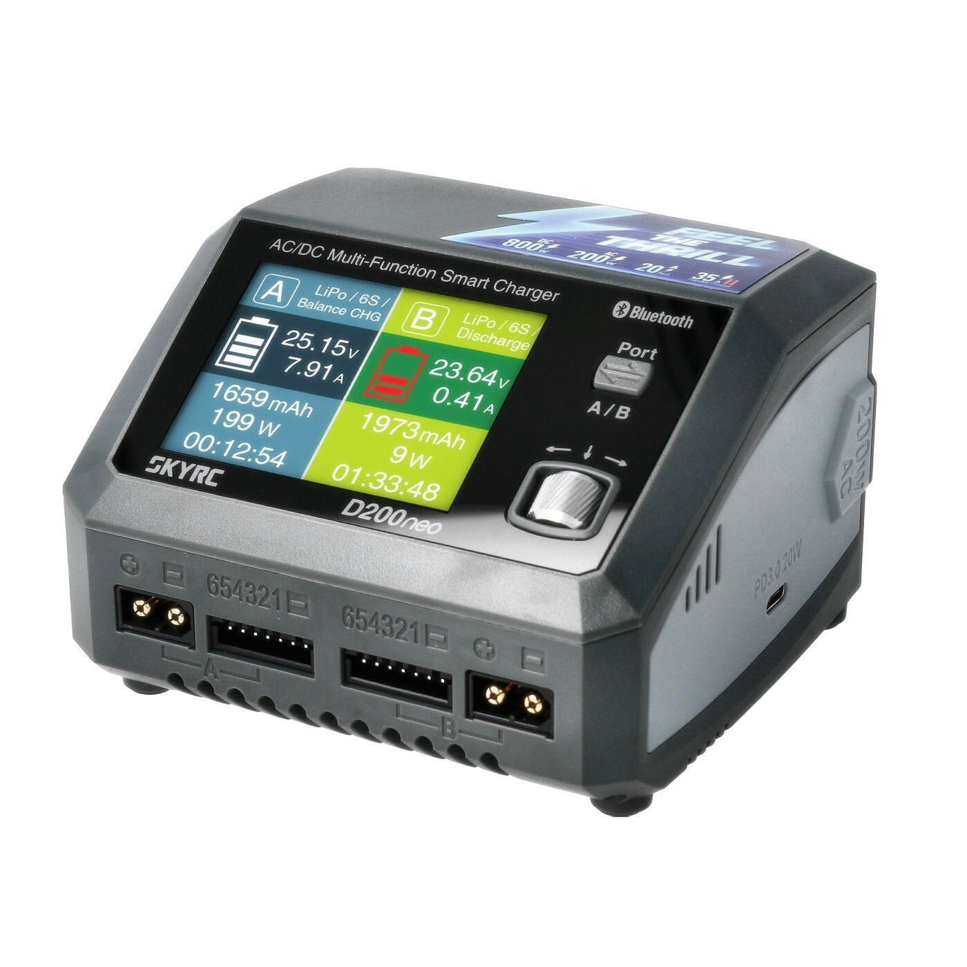 Original SKYRC D200 Neo AC/DC Multi-Function Smart Charger