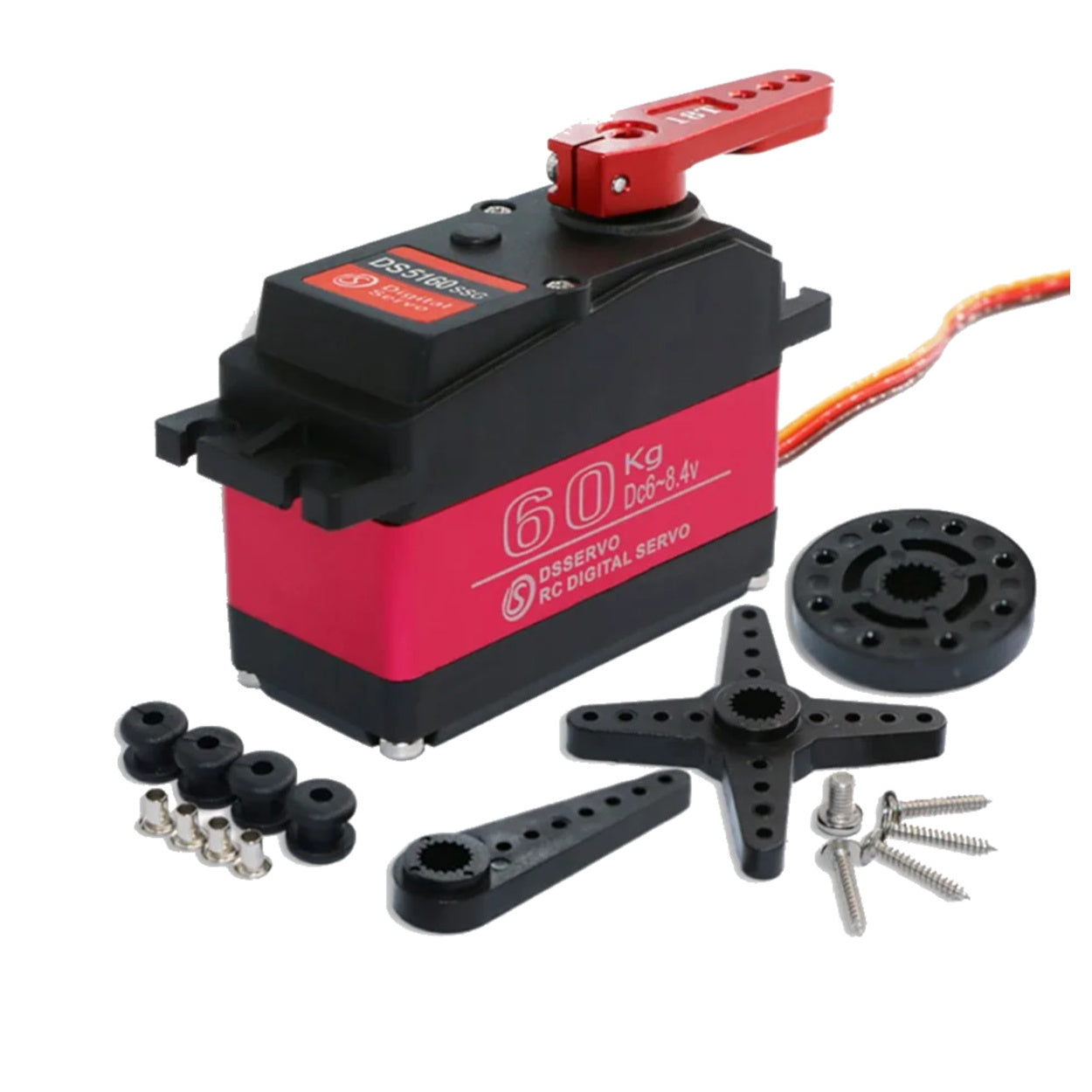 DS5160 60KG 270° High Torque High Speed Digital Steering Servo