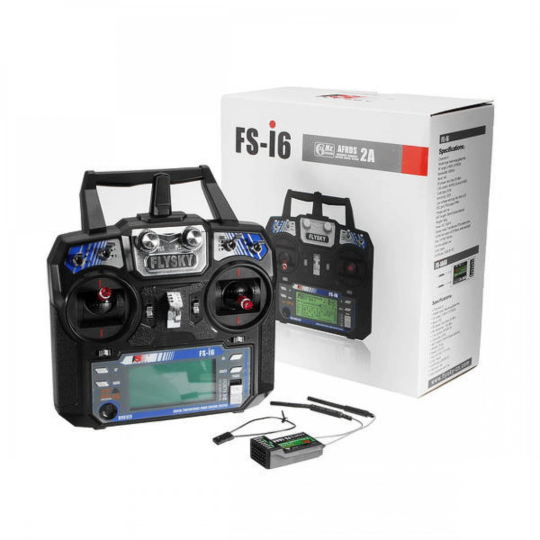 FlySky FS-i6 2.4GHz 6 Channel RC Transmitter With FS-iA6B Receiver