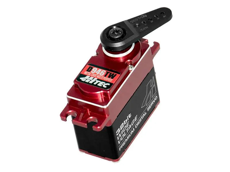 Hitec D-946TW 32-Bit Metal Case Multipurpose Titanium Gear Servo Motor