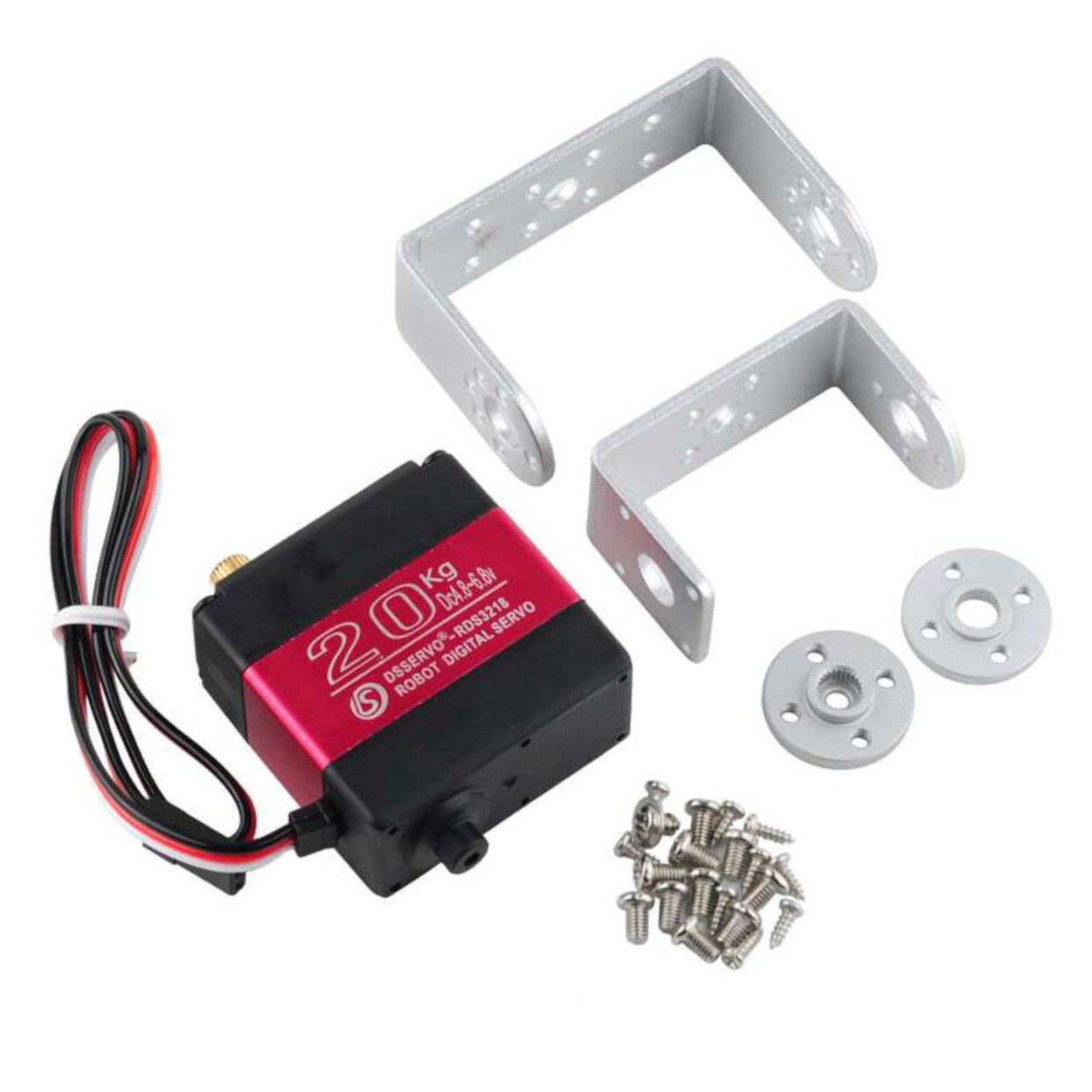 RDS3218 Digital Servo 20KG Dual Shaft 270 Degree