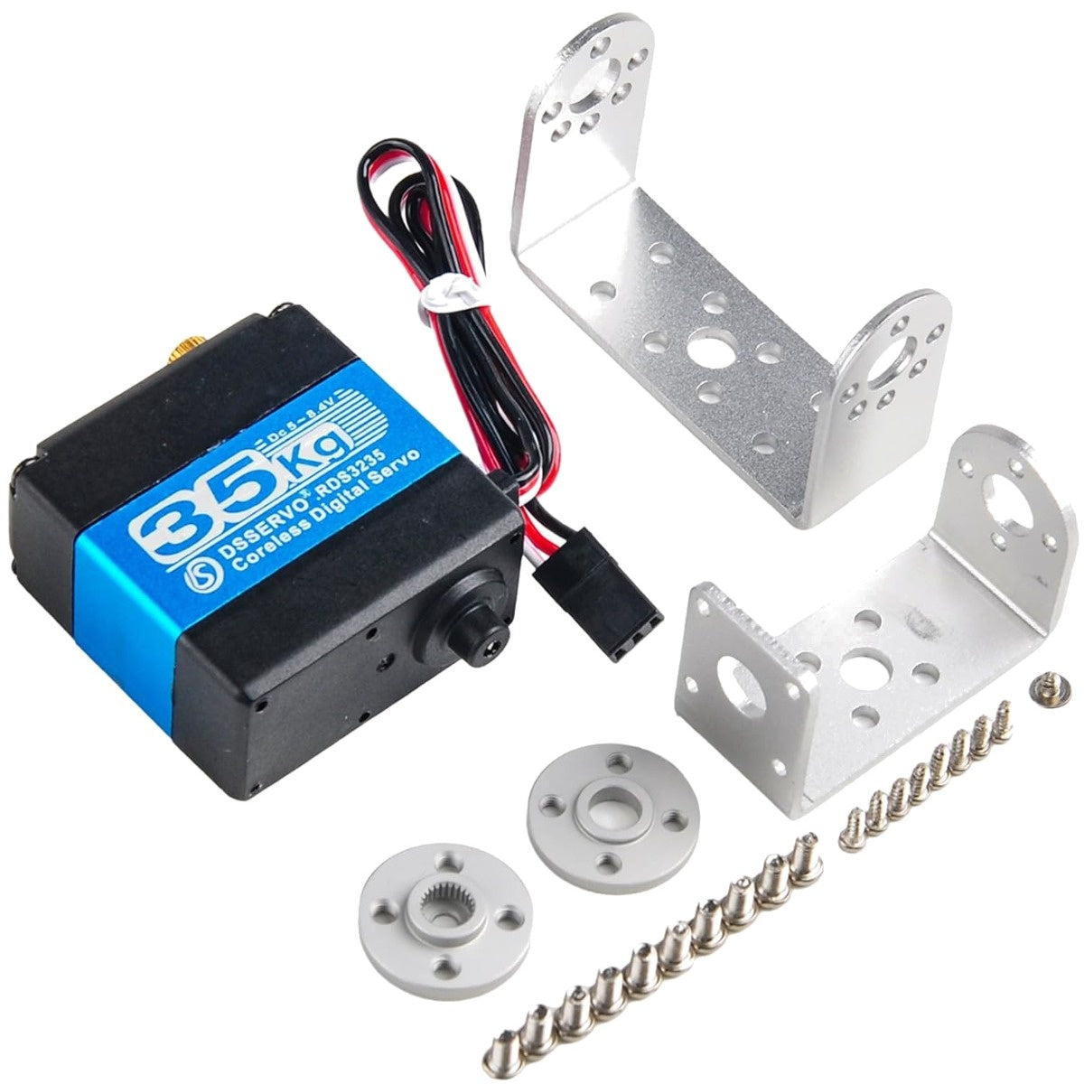RDS3235 High Torque Digital Servo 35KG Dual Shaft 180 Degree Metal Gear