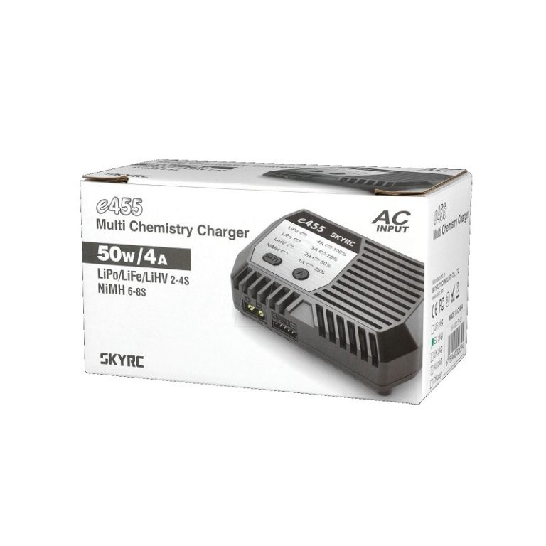 Original SKYRC E455 50W 4A Multi Chemistry Charger