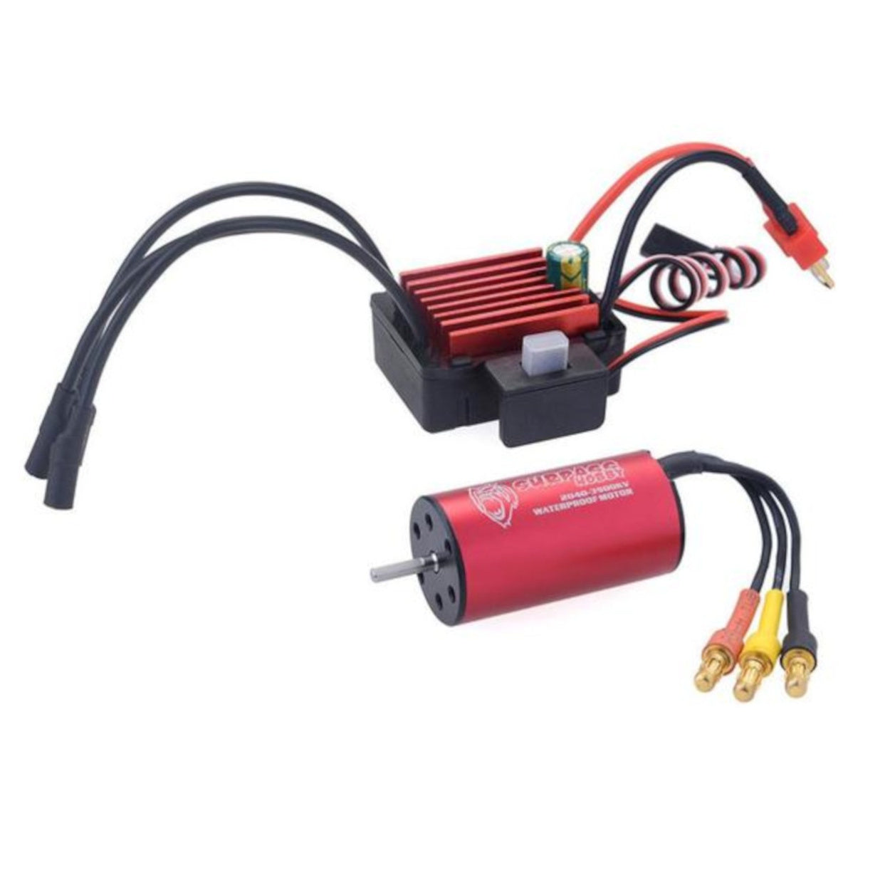 Surpass Hobby 2040 3900KV Brushless Motor + 35A ESC Waterproof IP65