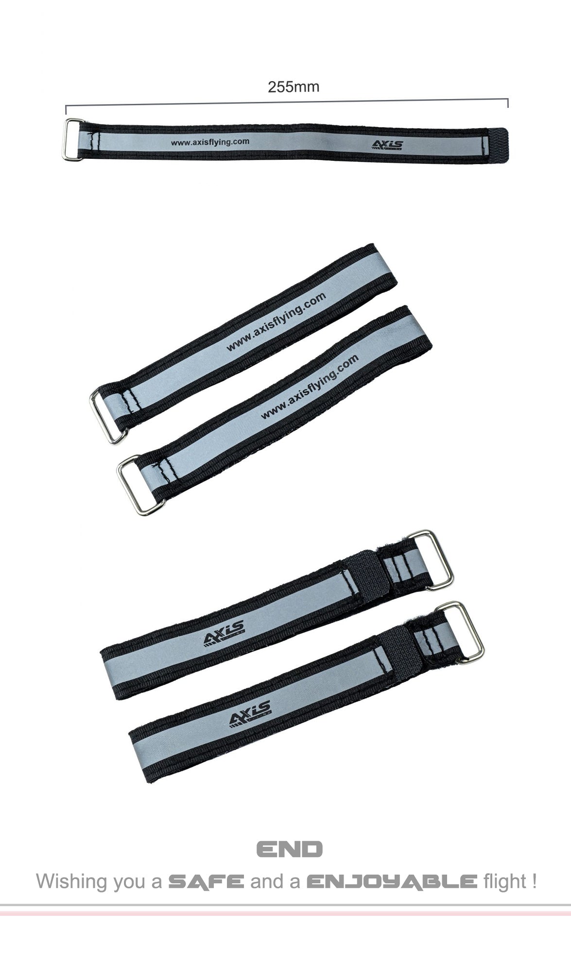 Lipo strap for 5″ freestyle, racning / 3.5″ cinewhoop BNF -2pcs / bag