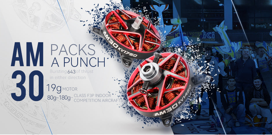 T-Motor BPP-4D Contest AM30 Combo F3P Indoor Set 1450KV / 1750KV