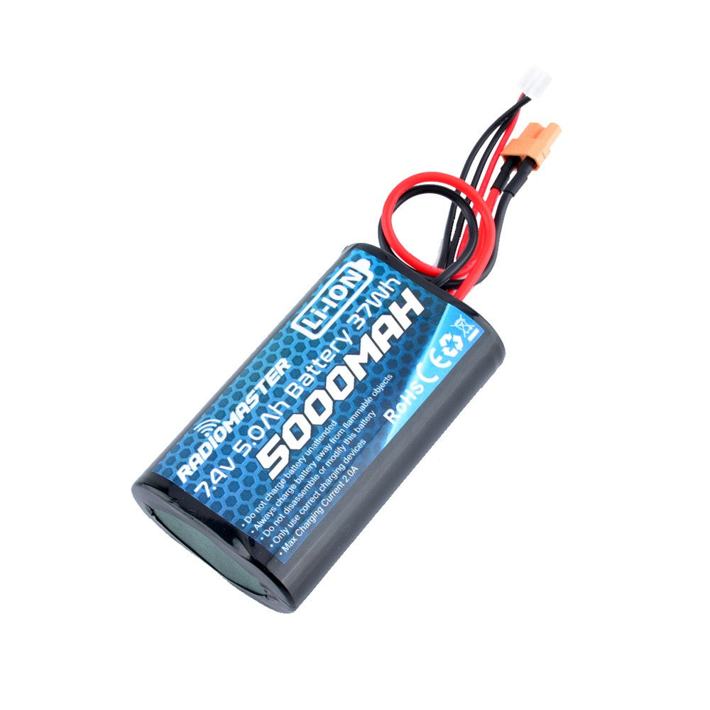 Li-ion  Battery 2S 5000MAH for  RadioMaster