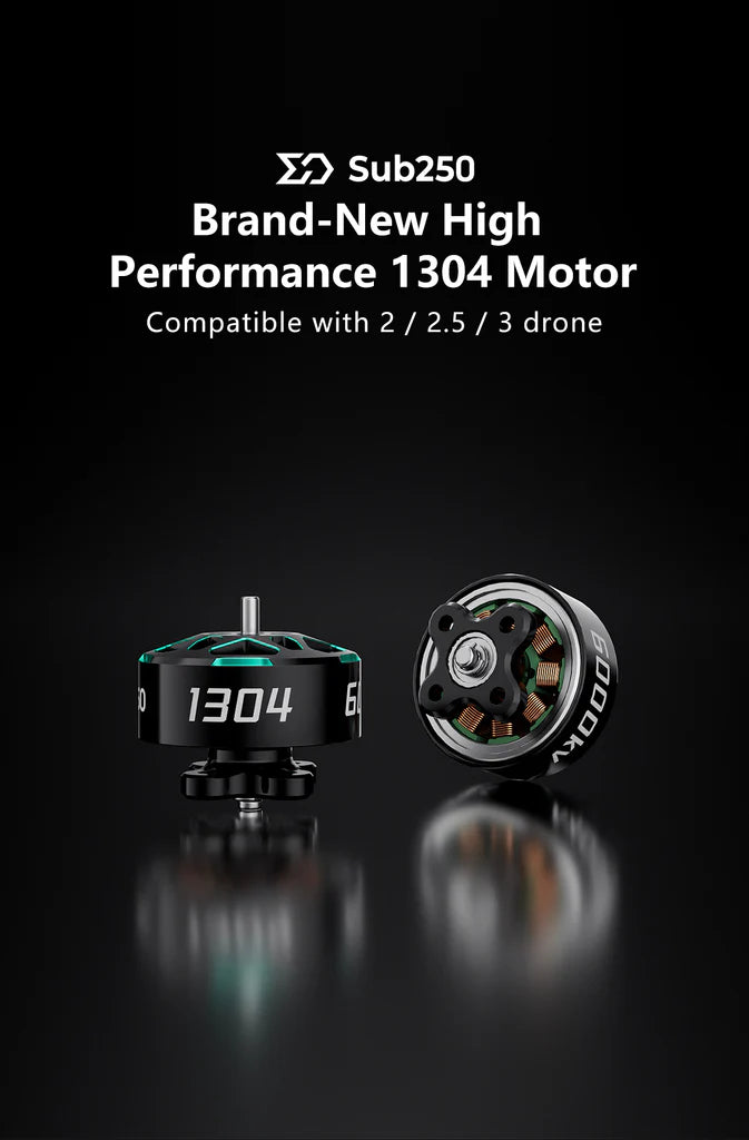Sub250 1304 6000KV Ultralight FPV Motor