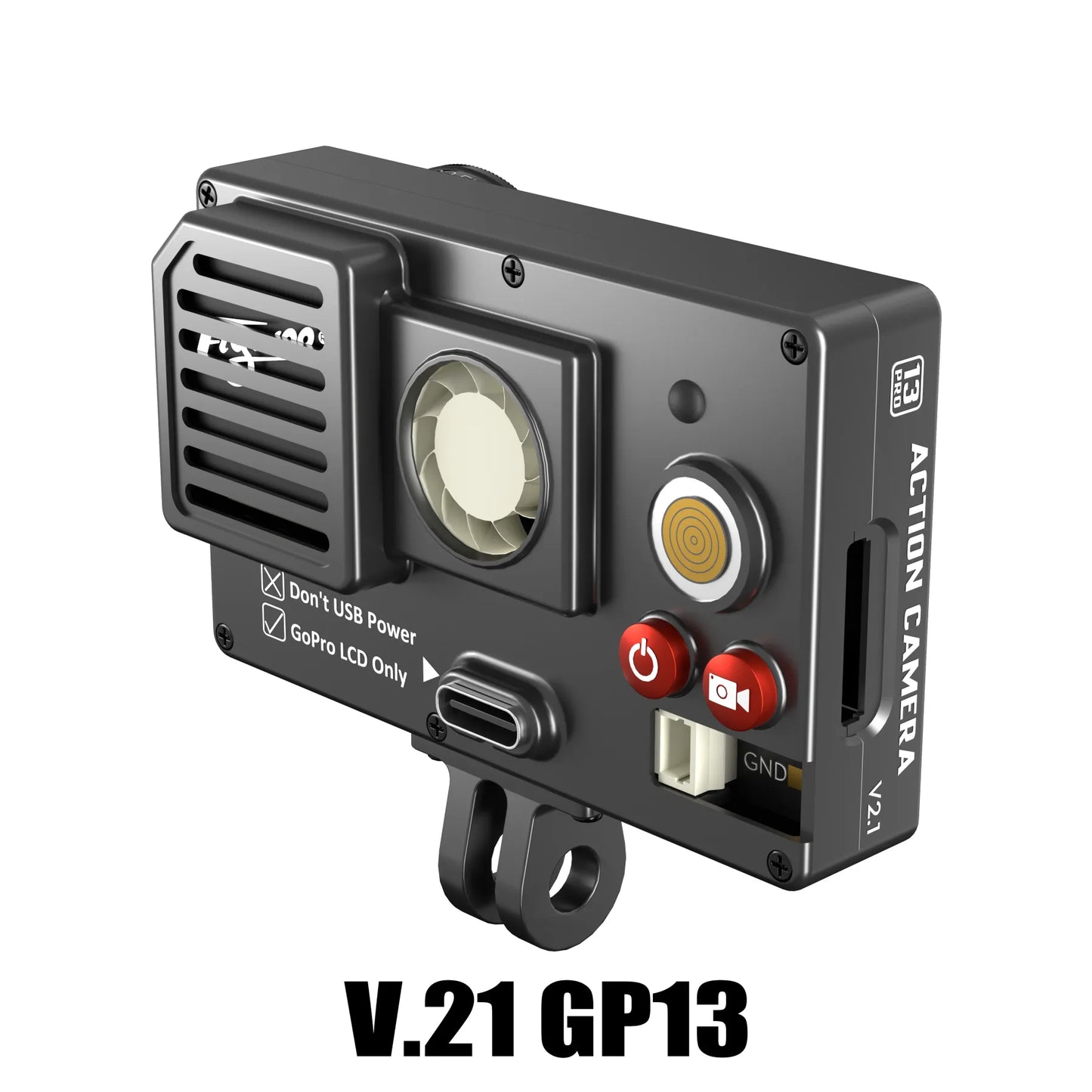 Naked GoPro Action Camera V2 – GP9 / GP10 / GP11 / GP12 / GP13 Pro