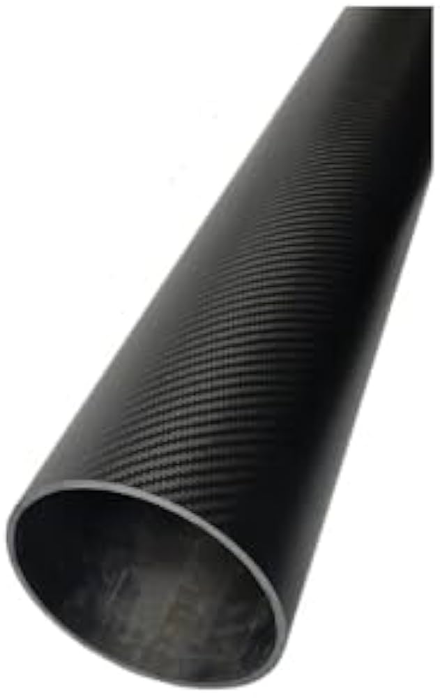 3K Carbon Fiber Round Tube 110mm OD x 97mm ID x 1000mm