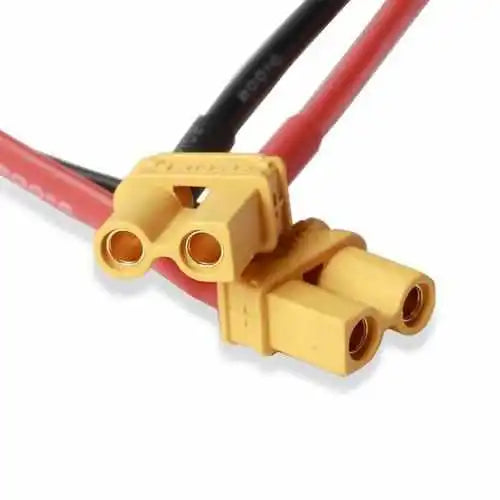 XT30U Plug with 10cm 18AWG Silicone Cable male & female