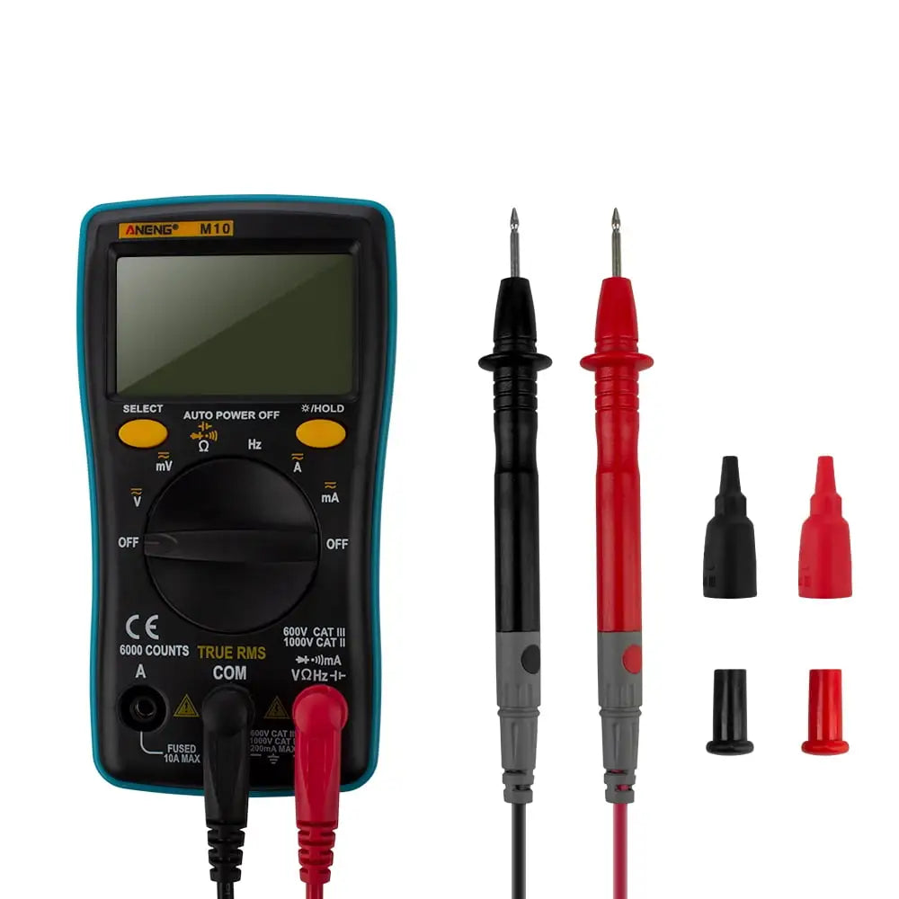 ANENG M10 True RMS Wave Output LCD Digital Multimeter 6000 Counts Backlight AC DC