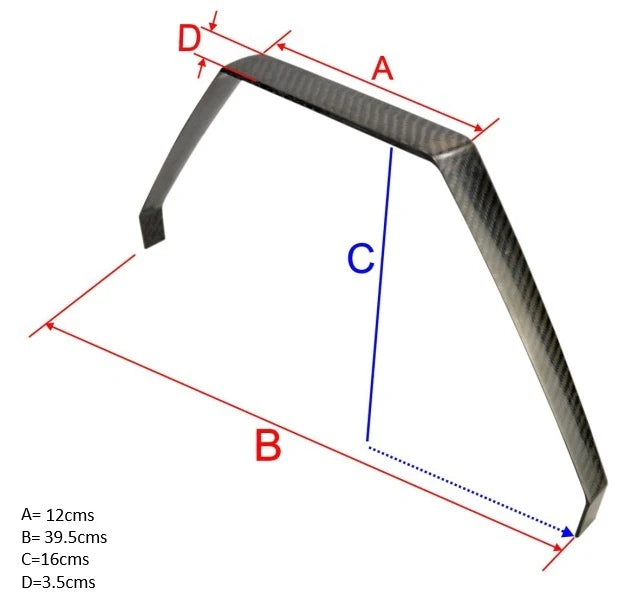 Carbon Fiber Landing Gear 20-40CC