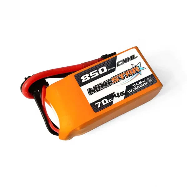 14.8V 850mAh 4S 70C Lipo Battery with XT30U