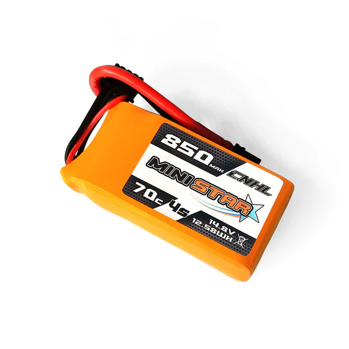 14.8V 850mAh 4S 70C Lipo Battery with XT30U