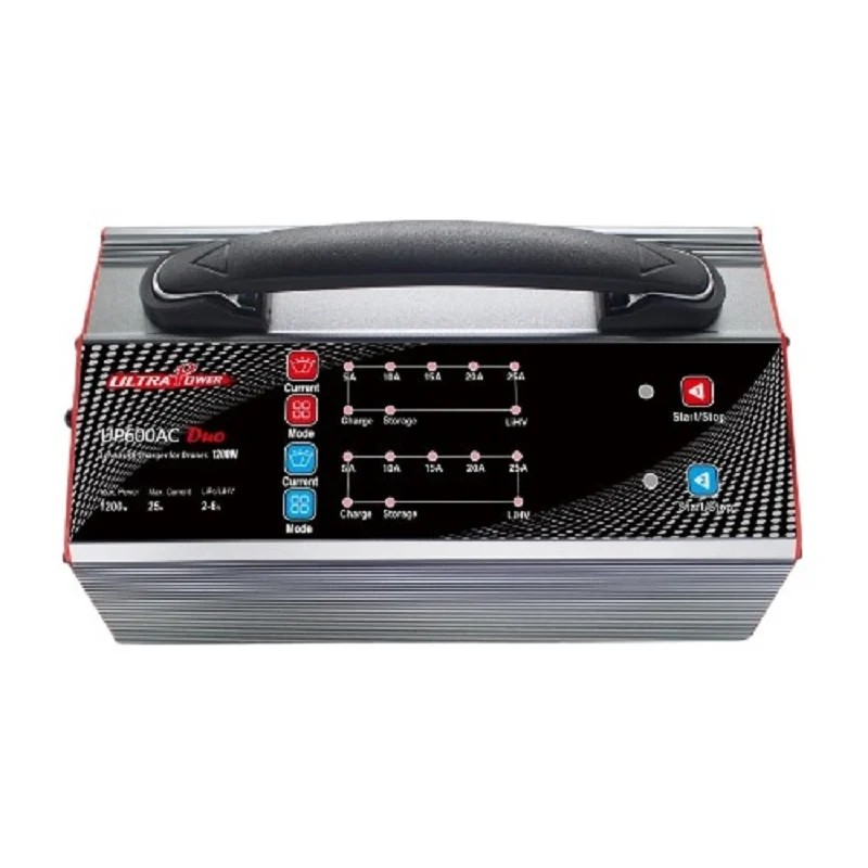 Ultra Power UP600AC DUO 2X600W 25A 2-6S Battery UAV Drone Charger