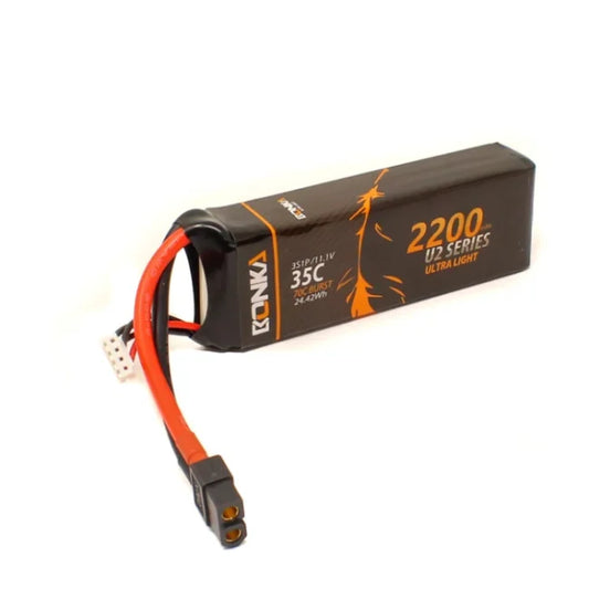 Bonka 11.1V 2200mAh 35C 3S1P LiPo Battery
