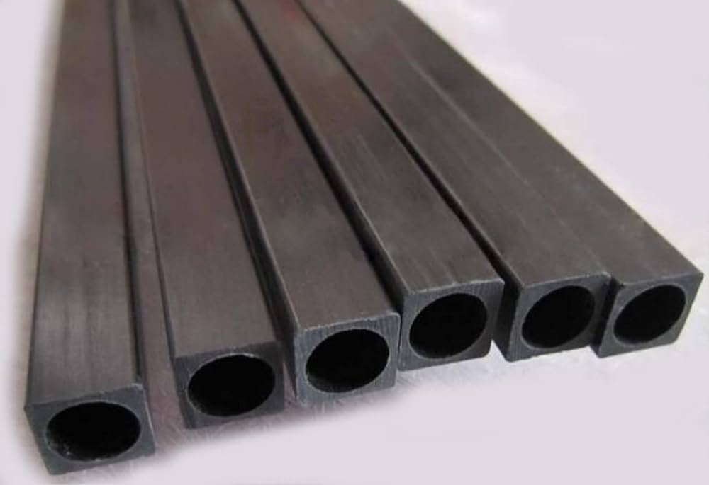 Square Carbon Fiber Tube 4x4x3x1000mm
