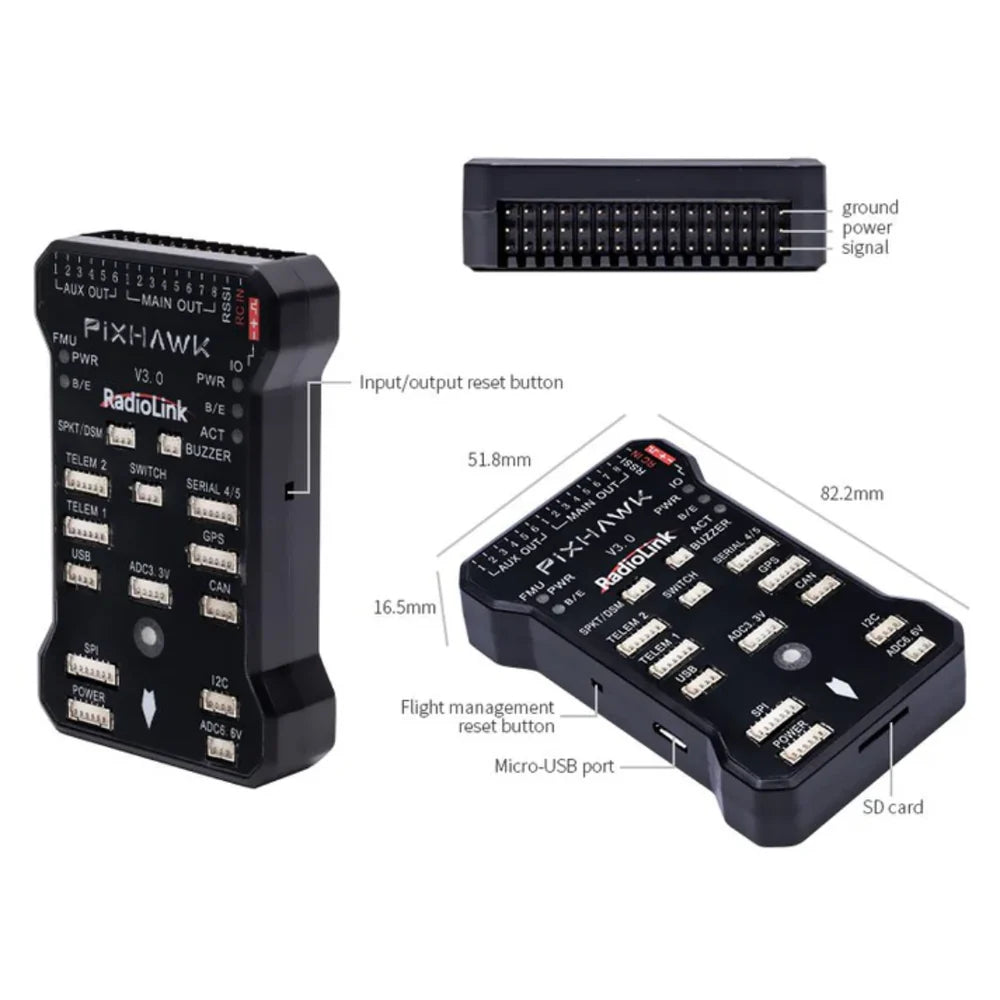 Flight Controller Radiolink Pixhawk for UAV & Drones
