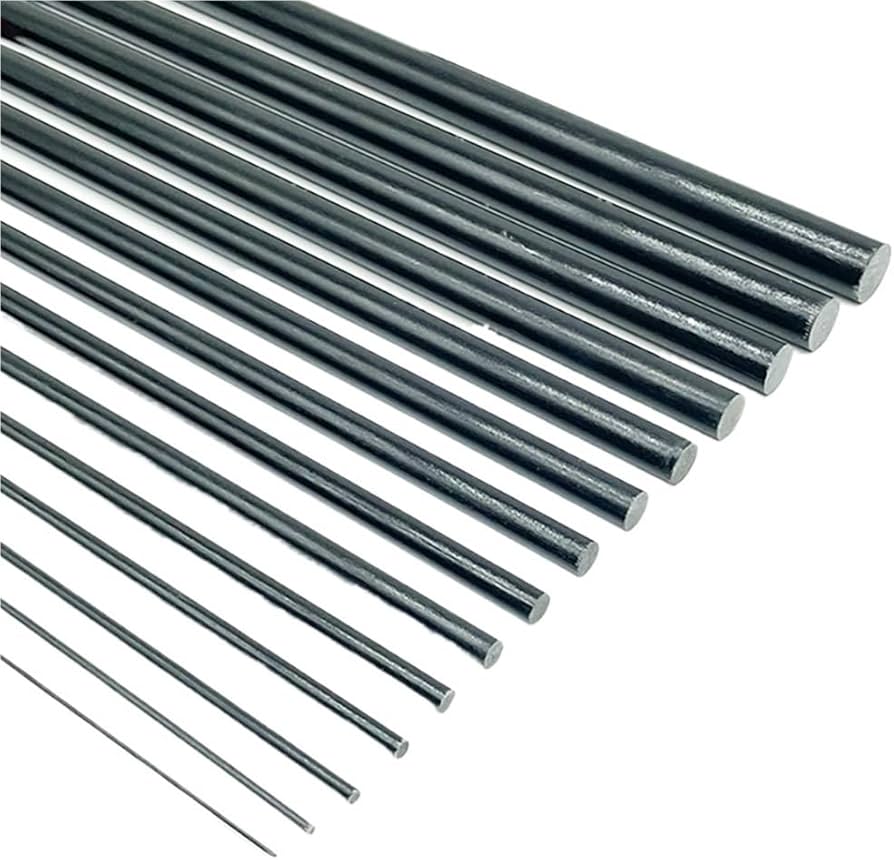 Glass Fiber Rod 2.5mm x 1000mm Pack of 2Pc