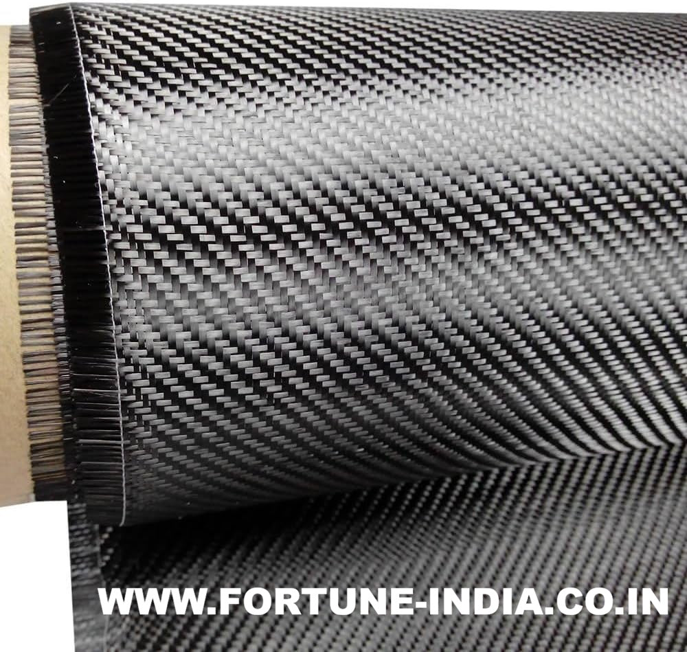 CARBON FIBER FABRIC IN 400GSM IN 1MTR X 1MTR