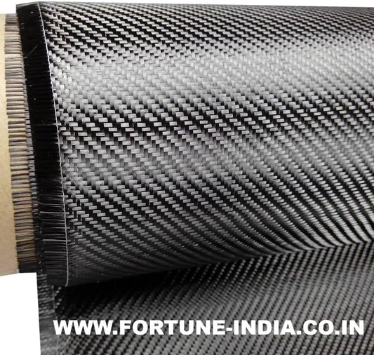 CARBON FIBER FABRIC IN 400GSM IN 1MTR X 1MTR