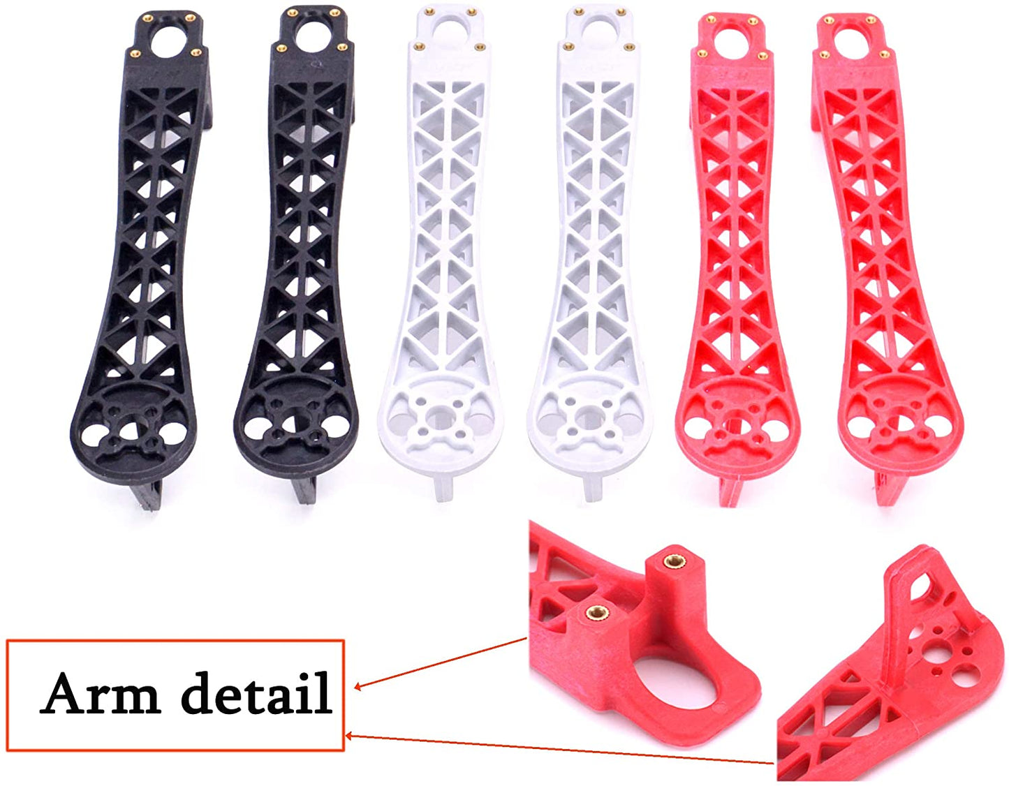 6-Axis 500 DJI Hexacopter Frame Airframe kit, Integrated PCB Wiring for DJI, KK, MK, MWC