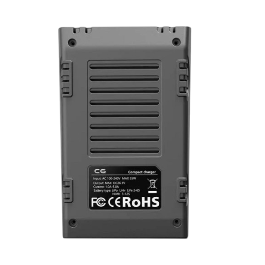 ToolkitRC C6 1-6S 50W 5A AC Compact Balance Charger