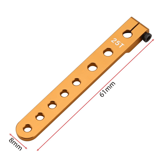 25T Aluminum Alloy Single Arm Servo Horn 61mm