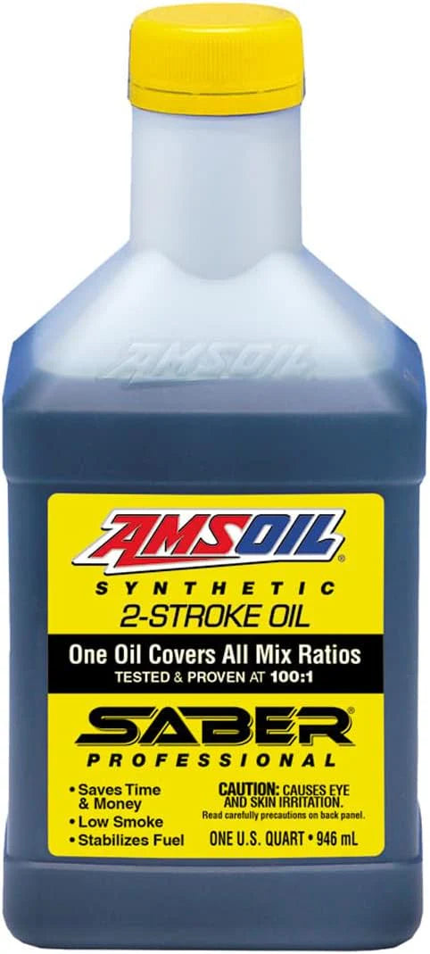 AMSOIL Saber Professional Synthetic 2-Stroke Oil 946mL