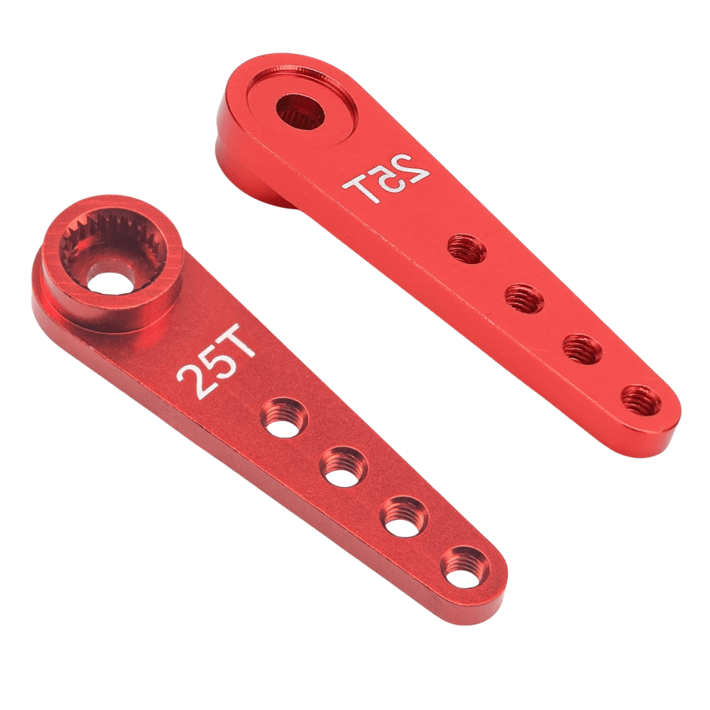 CNC Aluminium Steering Servo Horn Arm 4 Holes Futaba Standard 25T