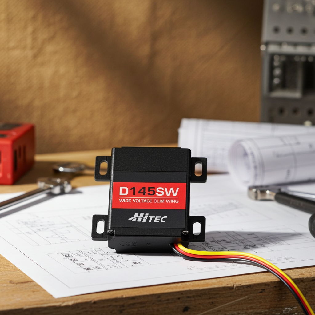Hitec D-145SW 32-Bit Wide Voltage Steel Servo Motor