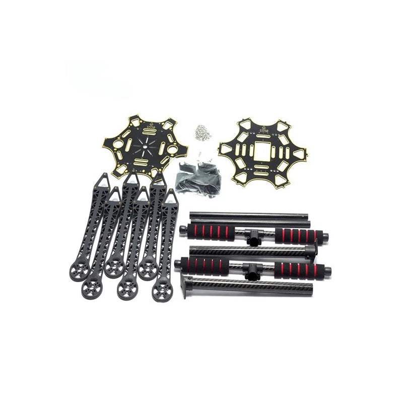 S550 Hexacopter Frame Kit with Unfoldable Landing Gear for FPV