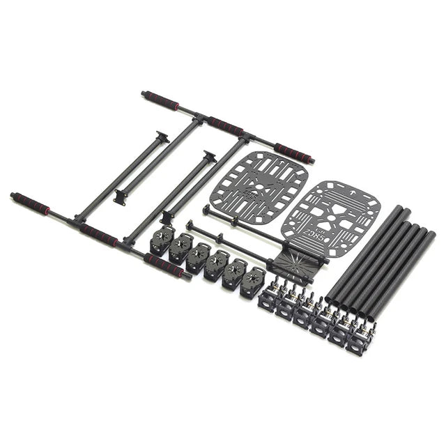 ZD850 Full Carbon Fiber Hexa-Rotor Frame with Unfoldable Landing Gear