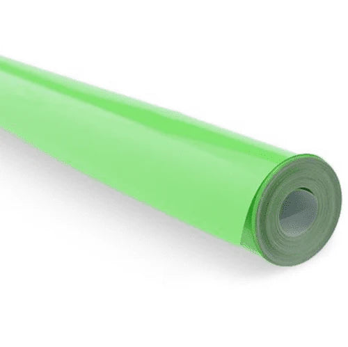 Solid Fluorescent Green Covering Film – 1 Meter