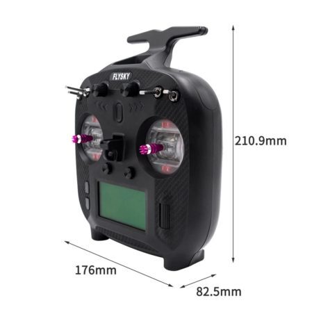 FlySky FS-ST8 2.4GHz ANT Transmitter with FS-SR8 Receiver (Upgraded Version)