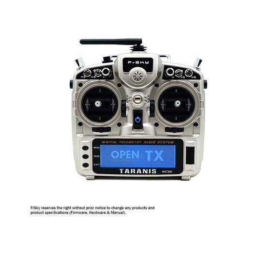 FrSky Taranis X9D Plus 2019 Digital Telemetry Remote Controller with R9M 2019 Module and R9MX Receiver - Silver