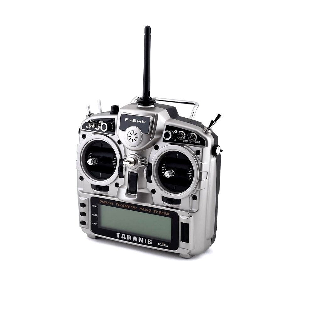 FrSky Taranis X9D Plus 2019 Digital Telemetry Remote Controller with R9M 2019 Module and R9MX Receiver - Silver